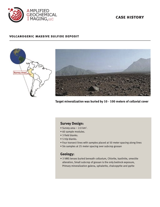 Volcanogenic Massive Sulfide Deposit