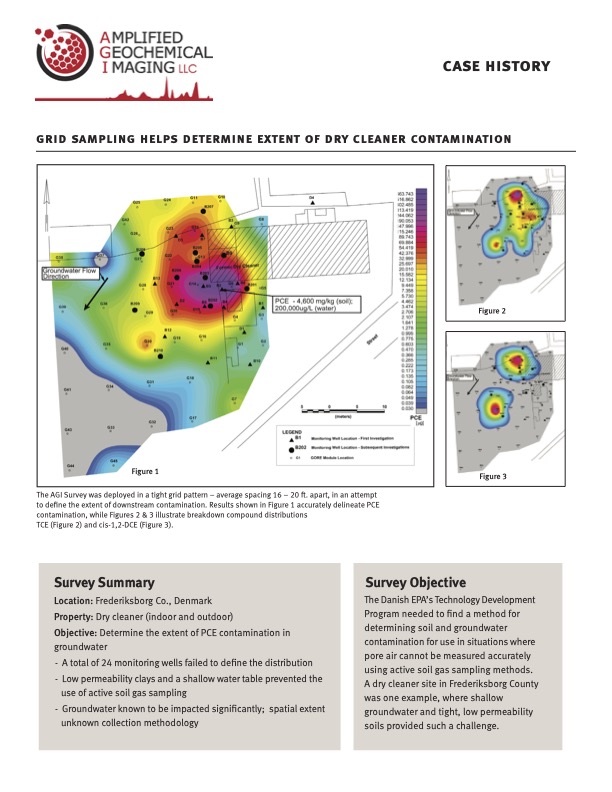 Passive Soil Gas Sampling Locates Contaminant Source